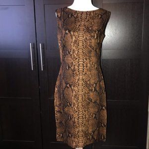 Calvin Klein Snake Dress